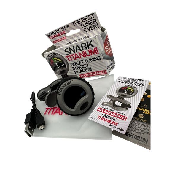 Snark ST-8 Titanium Chromatic Rechargeable Tuner - Picture 8 of 10
